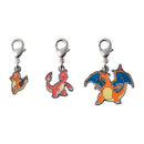 3PC Metal Keychain - Charmander, Charmeleon, Charizard