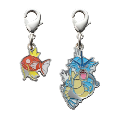 2PC Metal Keychain - Magikarp & Gyrados