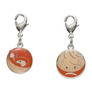 2 PC Metal Keychain - Voltorb & Electrode